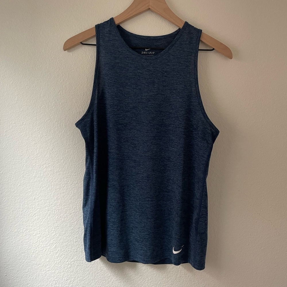 Nike Dri-Fit Navy Tank Top